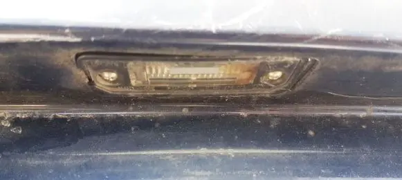 Volkswagen Golf IV Number plate light