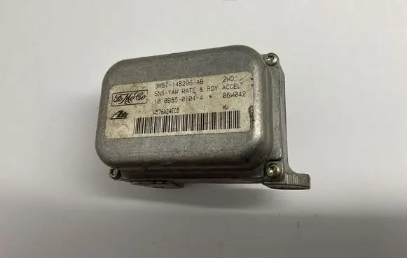 Volvo V50 ESP acceleration yaw rate sensor 3M5T14B296AB W576A24ECD 10098501044