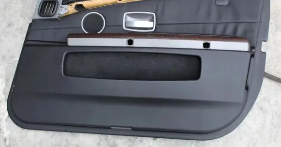 Front door card panel trim