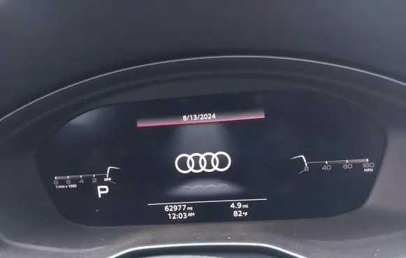 Audi A4 S4 B9 8W Speedometer (instrument cluster) 8W5920790J 263760000