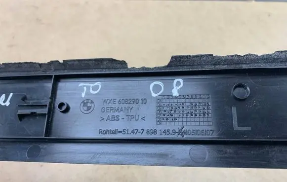 BMW 5 E60 E61 Front sill trim cover 51477898821 7898821