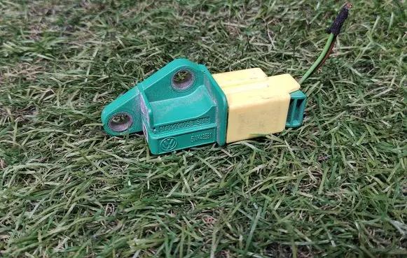 Airbag deployment crash/impact sensor