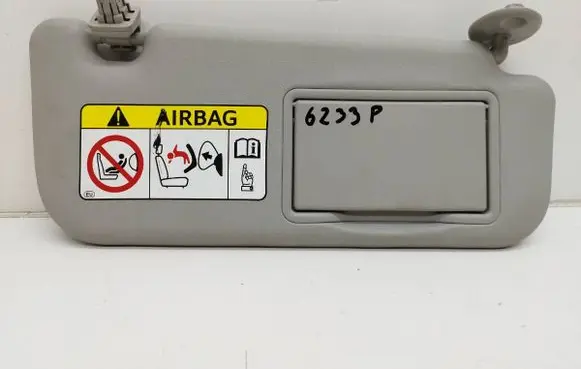 Toyota Yaris Sun visor