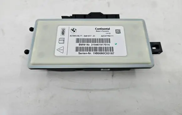 BMW 4 F32 F33 Airbag control unit/module 9461917 19B0080C03187 A2C37765111
