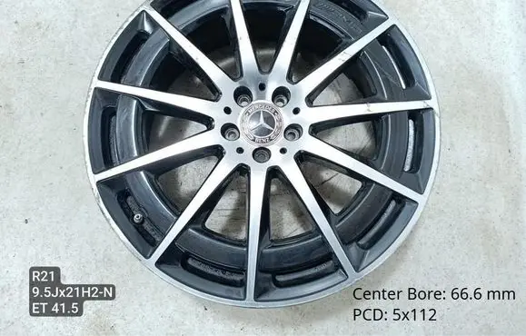 Mercedes-Benz EQS V297 R21 alloy rim A2974011400