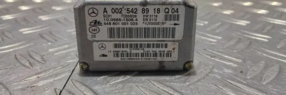 ESP acceleration yaw rate sensor