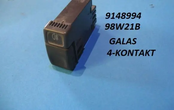 Volvo S80 Fog light switch 9148994 98W21B