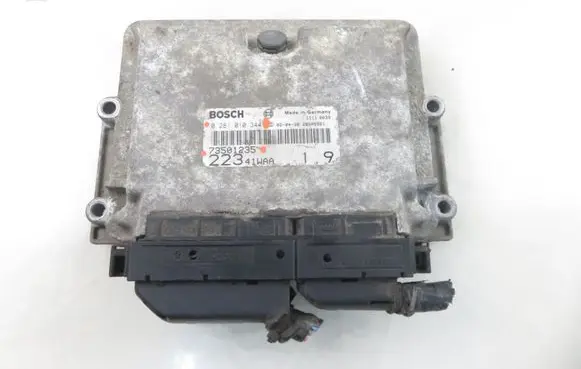 Fiat Doblo Engine control unit/module 73501235 0281010344