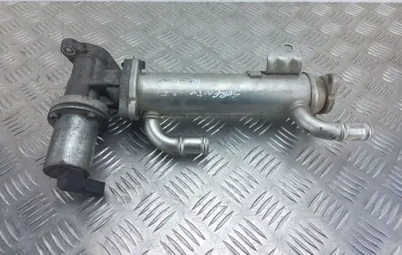 EGR valve cooler