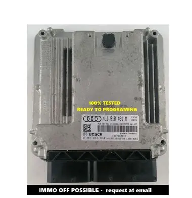 Audi Q7 4L Engine control unit/module 4L1910401M 4L0907401D 0281016834