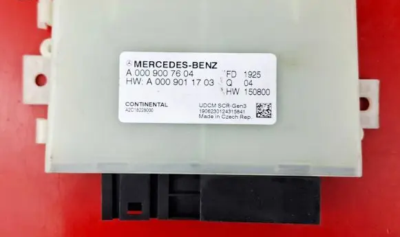 Mercedes-Benz Sprinter W907 W910 Reducing agents exhaust control unit A0009011703