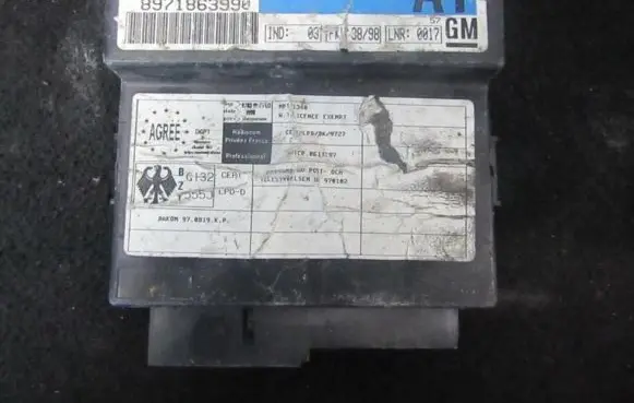 Opel Frontera B Comfort/convenience module 8971863990 4608096