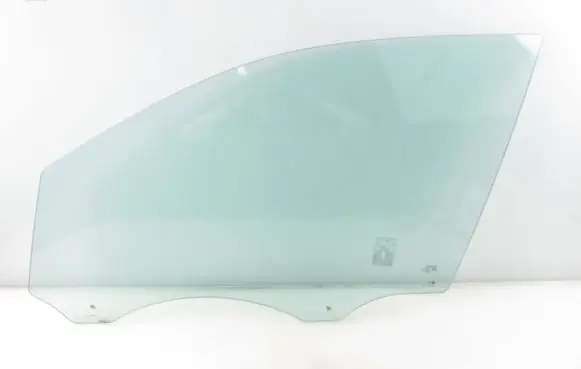 Volkswagen Touareg I Front door window glass four-door 