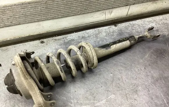 Audi A6 S6 C6 4F Front shock absorber with coil spring