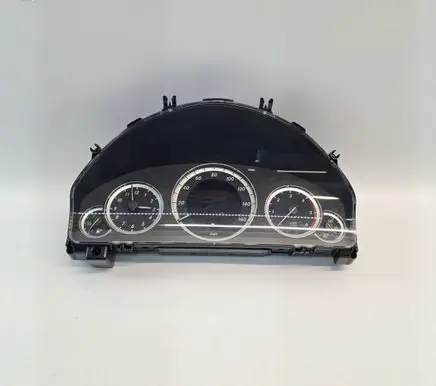Mercedes-Benz E C207 W207 Speedometer (instrument cluster) A2129003513 A2129013402