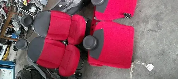 Fiat 500 Seat and door cards trim set 0000