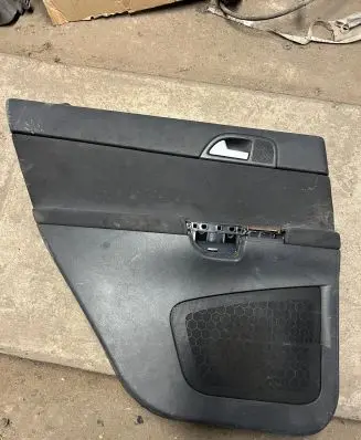 Rear door card panel trim