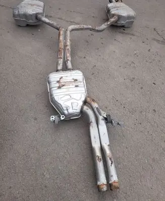 Audi A7 S7 4G Muffler/silencer 
