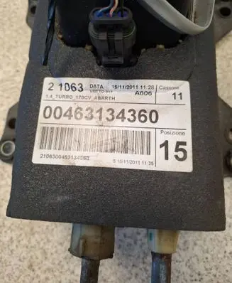 Fiat Punto Evo Gear shifter/selector 00463134360 2106300463134360 1104191