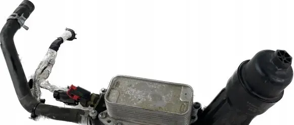 Engine oil radiator