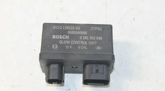 Citroen C6 Glow plug pre-heat relay 9665940680