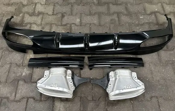 Mercedes-Benz S W223 Rear bumper lower part trim A2238857101
