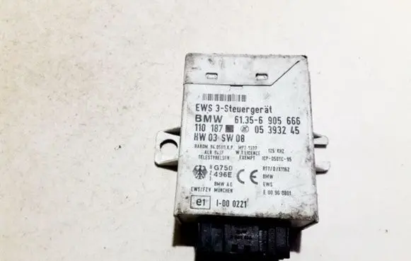 BMW 5 E39 Immobilizer control unit/module 61356905666 05393245