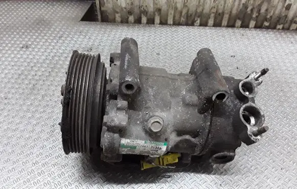 Peugeot 207 Air conditioning (A/C) compressor (pump) 9659875780