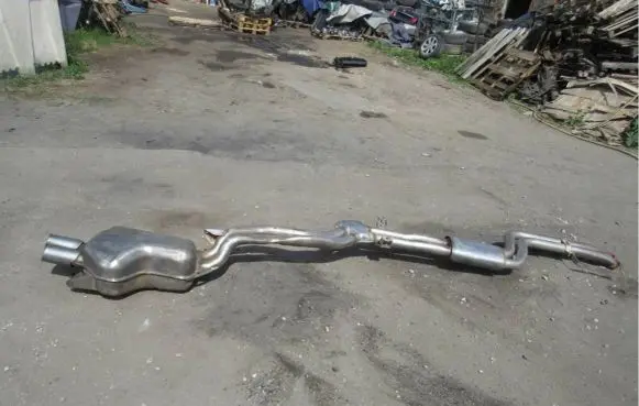 BMW Z4 E89 Exhaust gas pipe 7586710 10218010 90608403