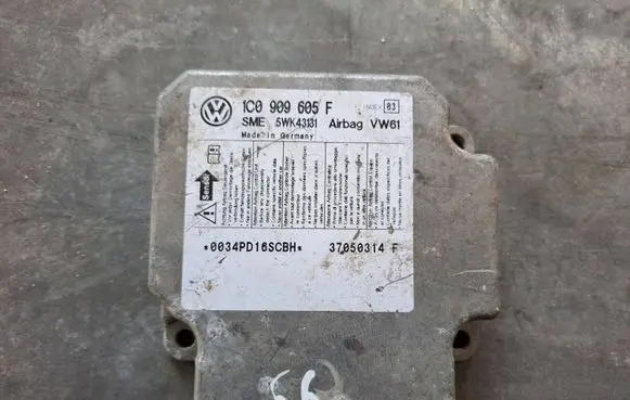 Volkswagen Sharan Airbag control unit/module 1C0909605F 5WK43131 37050314