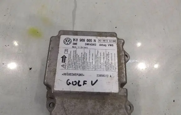 Volkswagen Golf V Airbag control unit/module 1K0909605N