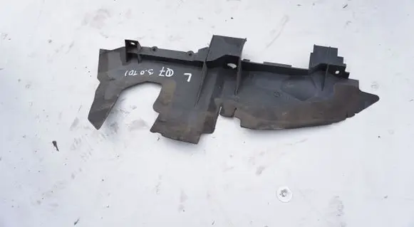 Intercooler air guide/duct channel