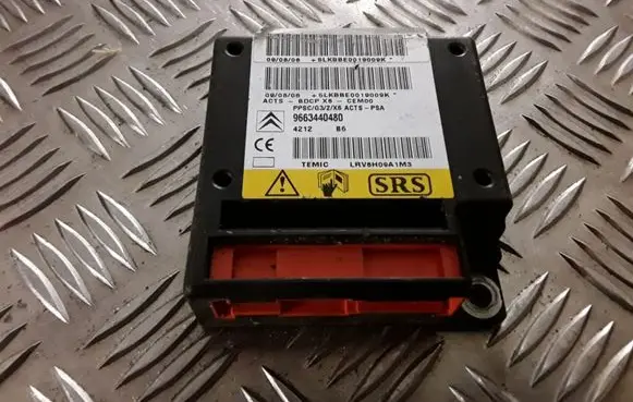 Citroen C6 Airbag control unit/module 9663440480