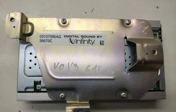 Chrysler Grand Voyager V Sound amplifier 05107086AG