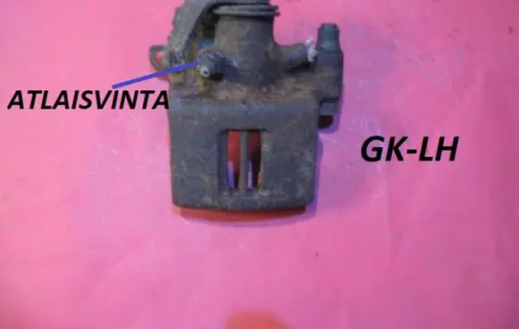 Renault Laguna I Rear brake caliper 77004893
