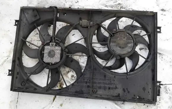 Seat Altea Radiator cooling fan shroud 1k0121207t