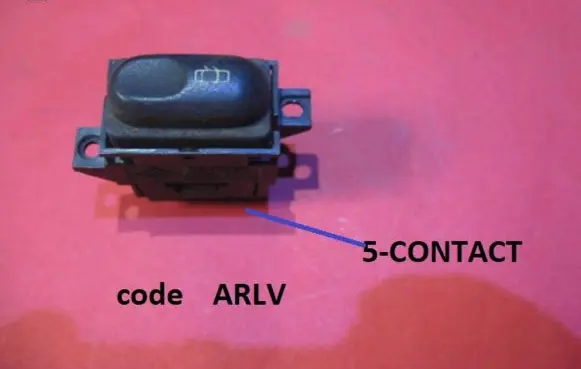 Renault Laguna I Central locking switch button ARLV
