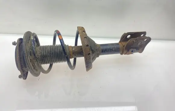 Front shock absorber with coil spring