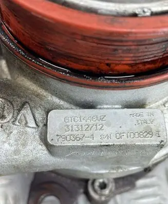 Volvo V60 Turbo GTC1446VZ 31312712 7903674