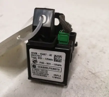 Volvo V40 Ignition key card reader 28227917 ZY122353QQJ