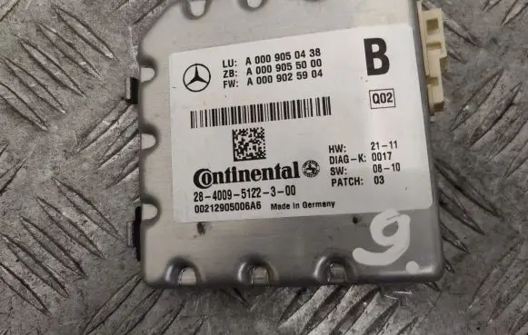 Mercedes-Benz C W204 Windshield/windscreen camera A0009050438 A0009055000 A0009025904