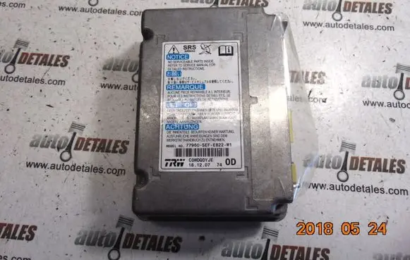 Honda Accord Airbag control unit/module 77960SEFE822M1