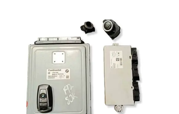 BMW 6 F12 F13 Engine ECU kit and lock set 7624032 DMEMSD850 5WK93943
