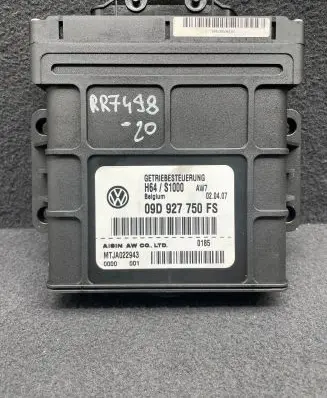 Audi Q7 4L Gearbox control unit/module 09D927750FS MTJA022943 H64S1000