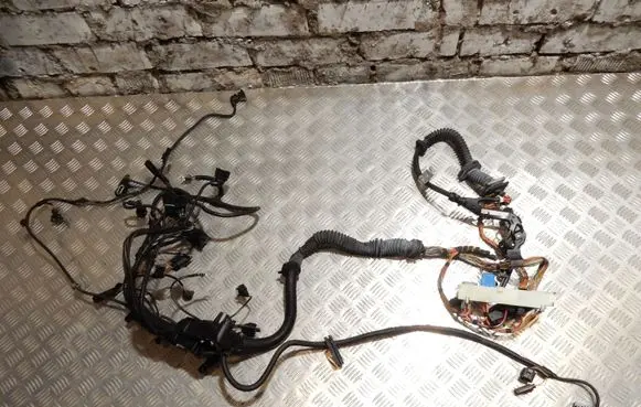 BMW 5 E60 E61 Engine installation wiring loom 7795362 7795366 56164