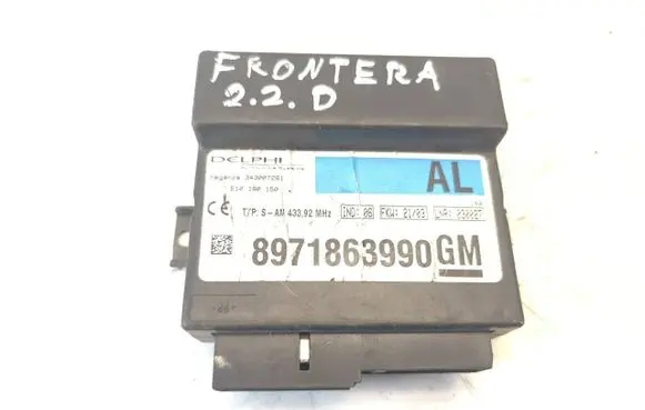 Opel Frontera B Comfort/convenience module 8971863990 343007261