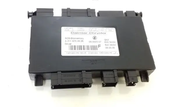 Mercedes-Benz ML W164 Seat control module A2118704926 05022307