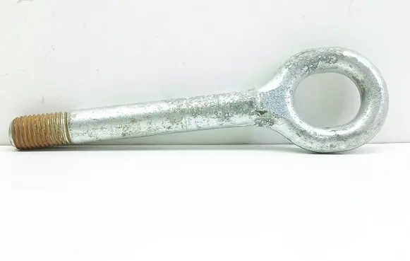 Towing hook eye