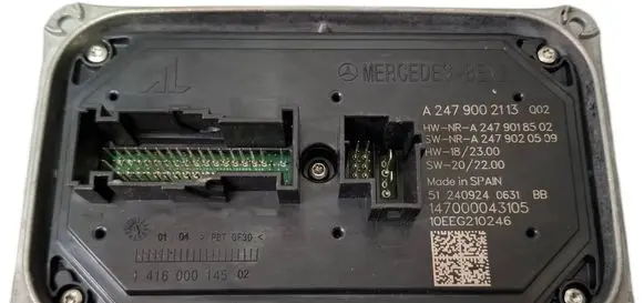 Mercedes-Benz GLE W167 LED ballast control module A2479002113 147000043105 A2479020509