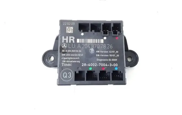 Mercedes-Benz C W204 Door control unit/module A2048707826